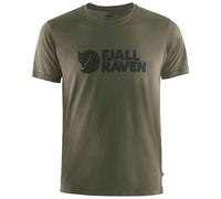 Fjällräven Logo Kurzarm-t-shirt 2XL Dark Olive