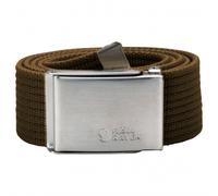 Fjällräven Canvas Belt Gürtel Stoffgürtel dark olive Farbgruppe olive olive