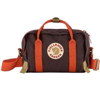 Fjällräven Umhängetasche Gürteltasche Kånken Koncept Crossbody Black Oak - Rowan Red dunkelbraun