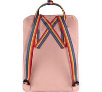 Fjällräven Unisex Kånken Rainbow 16L Rucksack, Chalk Rose-Rainbow