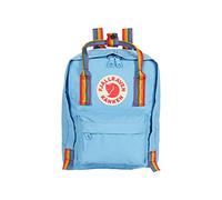 Fjällräven Unisex Kånken Rainbow Mini Rucksack, Air Blue-Rainbow Pattern, 29 x 20 x 13 cm, 7 L