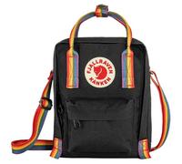 Fjällräven Kånken Rainbow Sling Slingbag schwarz, Nylon, Unisex, 7L