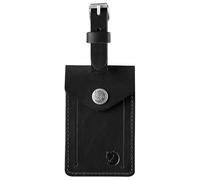 Fjällräven Leather Luggage Tag Black OneSize