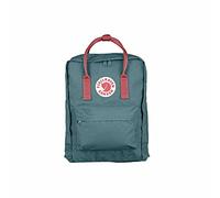 Fjällräven Unisex Rucksack Kanken, Grün (Frost Green-Peach Pink), 13 x 27 x 38 cm, 16 L, 23510