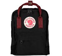 Fjällräven Unisex Rucksack Kånken Mini, black-ox red, 13 x 20 x 29 cm, 7 Liter, 23561-550/326