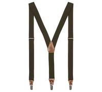 Fjällräven - Singi Leather Clip Suspenders - Hosenträger, Gr. One Size, oliv (DarkOlive)
