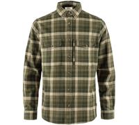 Fjaellraeven Vaermland Heavy Flannel Green/Deep Forest M