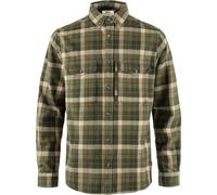 Fjällräven Herren Värmland Heavy Flannel Shirt, Green/Deep Forest, M