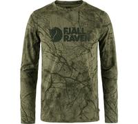 Fjällräven Värmland Wool LS Longsleeve Herren Green Camo 3XL