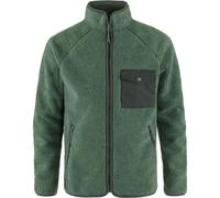 Fjällräven Vardag Pile Fleece Herren Flies Jacke 560-215 - Navy-Autumn Leaf S