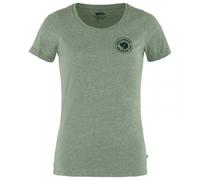 Fjällräven - Women's 1960 Logo - T-Shirt, Gr. XXS, grün (PatinaGreen/Melange)
