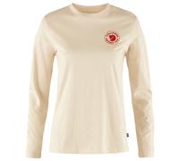 Fjällräven - Women's 1960 Logo T-Shirt L/S - Longsleeve, Gr. M, beige (ChalkWhite)