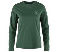 Fjällräven - Women's 1960 Logo T-Shirt L/S - Longsleeve, Gr. S, grün (DeepPatina)
