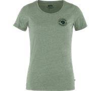 Fjällräven Women's 1960 Logo T-Shirt Patina Green/Melange Patina Green-Melange XXS