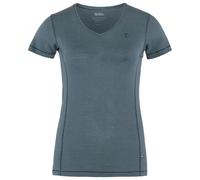 Fjällräven - Women's Abisko Cool - T-Shirt, Gr. L, grau (IndigoBlue)