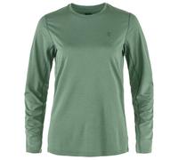 Fjällräven - Women's Abisko Day Hike L/S - Funktionsshirt, Gr. M, grün (PatinaGreen)