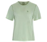 Fjällräven - Women's Abisko Lite S/S - Funktionsshirt, Gr. L, grün (SoftJade)