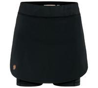Fjällräven Abisko Midsummer Skort W Damen Wandershorts (Schwarz 38 D) Wandern