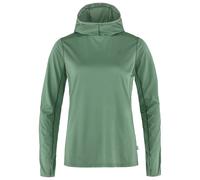 Fjällräven - Women's Abisko Sun-Hoodie - Funktionsshirt, Gr. M, grün (PatinaGreen)