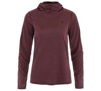 Fjällräven - Women's Abisko Sun-Hoodie - Funktionsshirt, Gr. M, rot (Port)