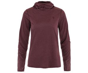 Fjällräven - Women's Abisko Sun-Hoodie - Funktionsshirt, Gr. M, rot (Port)