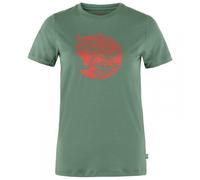 Fjällräven - Women's Abisko Wool Fox S/S - Merinoshirt, Gr. L, grün (PatinaGreen/TerracottaBrown)