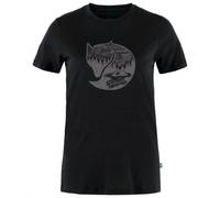 Fjällräven - Women's Abisko Wool Fox S/S - Merinoshirt, Gr. M, schwarz (Black/IronGrey)