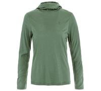 Fjällräven - Women's Abisko Wool Hoodie - Merinoshirt, Gr. M, grün (PatinaGreen)