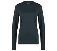 Fjällräven - Women's Abisko Wool L/S - Merinolongsleeve, Gr. L, blau/schwarz (DarkNavy)