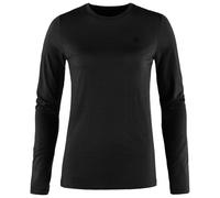 Fjällräven Damen Abisko Wool Longsleeve (Größe M, schwarz)