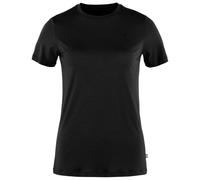 Fjällräven - Women's Abisko Wool S/S - T-Shirt, Gr. M, schwarz (Black)
