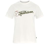 Fjällräven Damen T‑Shirt Archive Logo Weiß (Eggshell) Größe M