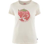 Fjällräven Women's Arctic Fox Print T-shirt Chalk White XS