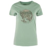Fjällräven Damen T-Shirt Arctic Fox Print Grün Größe S