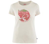 Fjällräven - Women's Arctic Fox Print - T-Shirt, Gr. XXS, beige (ChalkWhite)