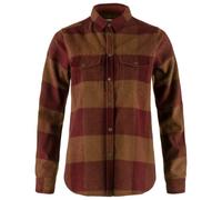 FJALLRAVEN Canada Shirt W - Damen - Braun / Rot - Größe M- Modell 2024