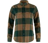 Fjällräven Women's Canada Shirt Longsleeve Deep Patina/Buckwheat Brown Deep Patina-Buckwheat Brown S