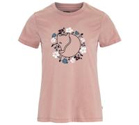 Fjällräven Damen Fjällblomster Fox T-Shirt (Größe S, rosa)