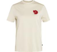 Fjällräven Women's Fox Boxy Logo Tee Chalk White XS