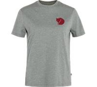 Fjällräven Women's Fox Boxy Logo Tee Grey/Melange Grey-Melange XS