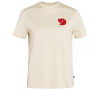 Fjällräven - Women's Fox Boxy Logo Tee - T-Shirt, Gr. L, beige (ChalkWhite)