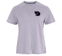 Fjällräven - Women's Fox Boxy Logo Tee - T-Shirt, Gr. M, lila (LavenderMist)