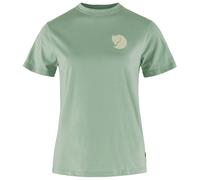 Fjällräven - Women's Fox Boxy Logo Tee - T-Shirt, Gr. S, grün/türkis (MistyGreen)