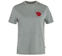 Fjällräven - Women's Fox Boxy Logo Tee - T-Shirt, Gr. XL, grau (Grey/Melange)
