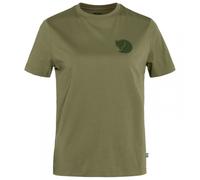 Fjällräven - Women's Fox Boxy Logo Tee - T-Shirt, Gr. XL, oliv (Green)