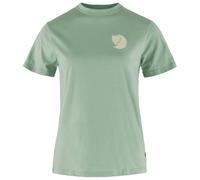 Fjällräven - Women's Fox Boxy Logo Tee - T-Shirt, Gr. XS, grün/türkis (MistyGreen)
