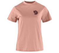 Fjällräven - Women's Fox Boxy Logo Tee - T-Shirt, Gr. XS, rosa (DustyRose)