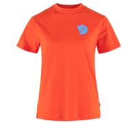 Fjällräven - Women's Fox Boxy Logo Tee - T-Shirt, Gr. XXS, rot (FlameOrange)