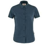 Fjällräven High Coast Lite Shirt Shortsleeve Damen Kurzarmshirt navy Größe XS Farbgruppe navy navy Damen 90% Polyamid, 10% Elasthan