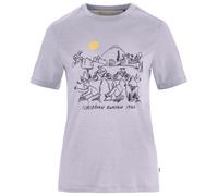 Fjällräven - Women's Hoja Lugnt Wool T-Shirt - Merinoshirt, Gr. XS, lavender mist (LavenderMist)